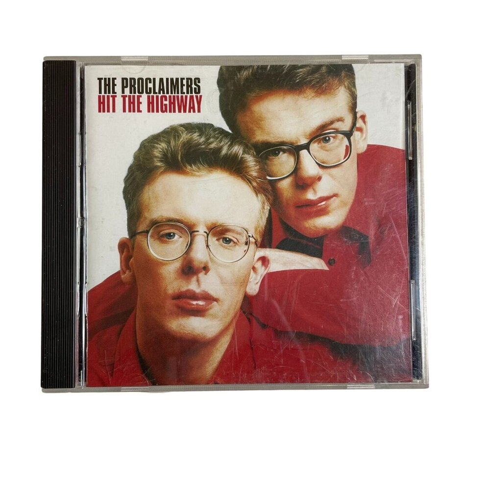 The Proclaimers Hit the Highway Rock Pop Audio Music CD 1994 u12 Tracks